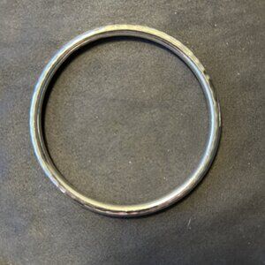 Silpada B1482 Slim Hammered Sterling Silver Bangle Bracelet